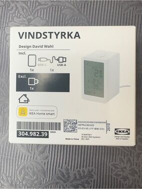 IKEA VINDRIKTNING Smart Air Quality Sensor 304.982.39 New